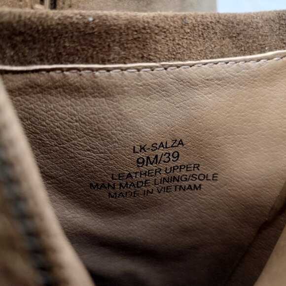 Lucky Brand Suede Ankle Bootie (salza) - Picture 2 of 10